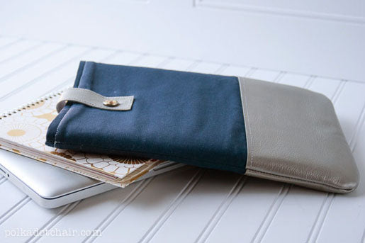 How to Make a Leather Notebook Cover - WeAllSew