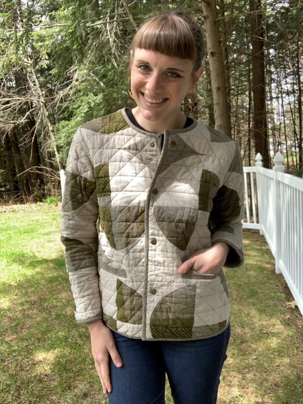 reversible quilting jacket