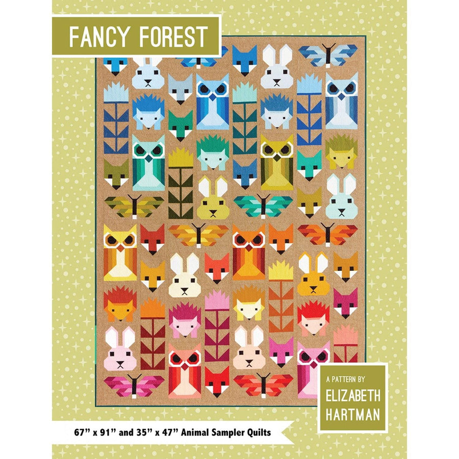 Fancy Forest Quilt Pattern 712096278293
