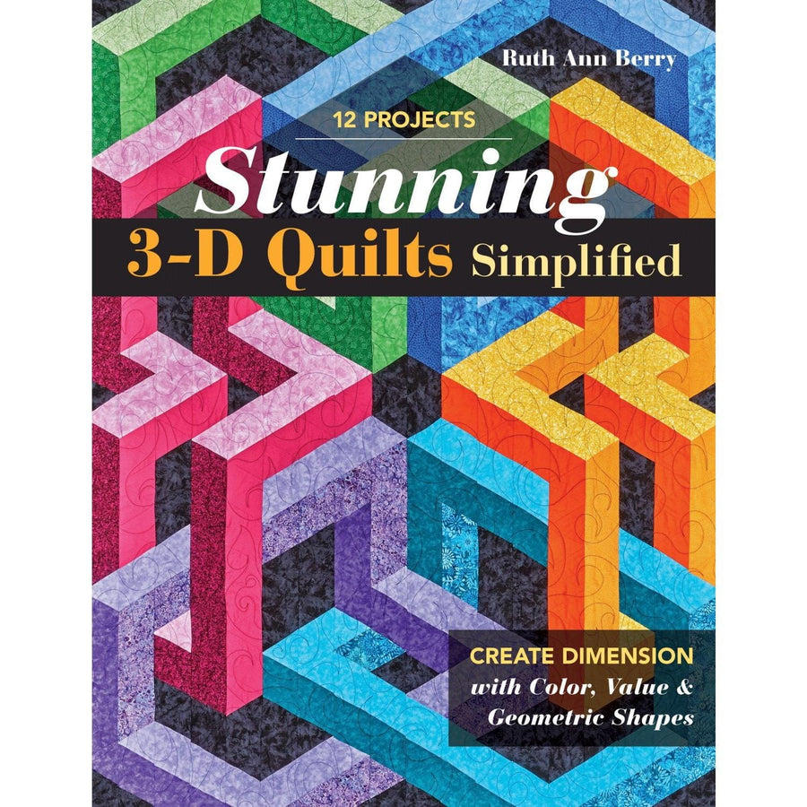 Pattern Book - Stunning 3D Quilts Simplified CT11395