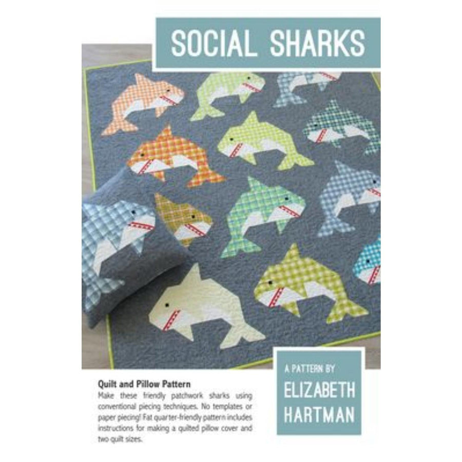 Social Sharks Quilt Pattern EH063