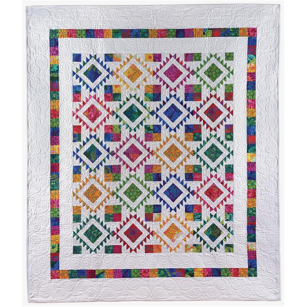 Rainbow Radiance Quilt Pattern