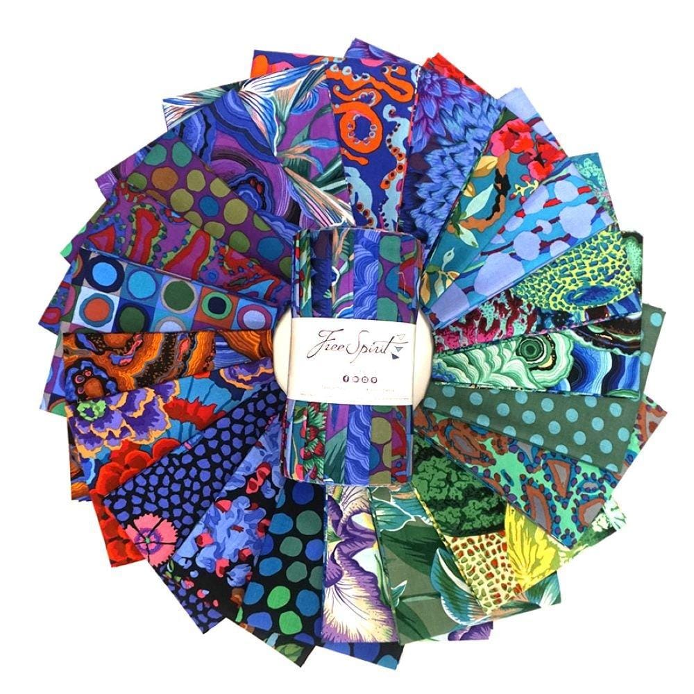 KAFFE FASSETT OCEAN Fat Quarters (20) - Kaffe Fassett - for Free Spirit - buy 20 Fat Quarters - Complete Collection - Ready to ship today!!!