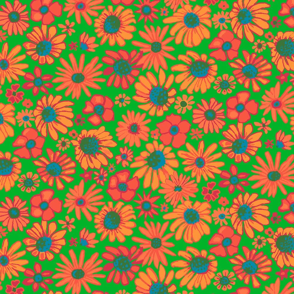 Kaffe Fassett Collective August 2024 - Bloomers Green – Stitchin