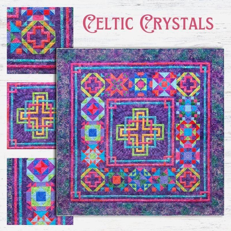 Celtic Crystals BOM Quilt Kit CLTLCRSTLS-RBQK