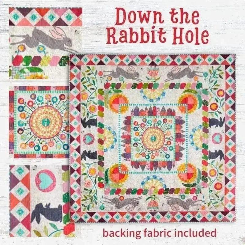 Down the Rabbit Hole BOM Quilt Kit DWNRBBTHL-RBQK