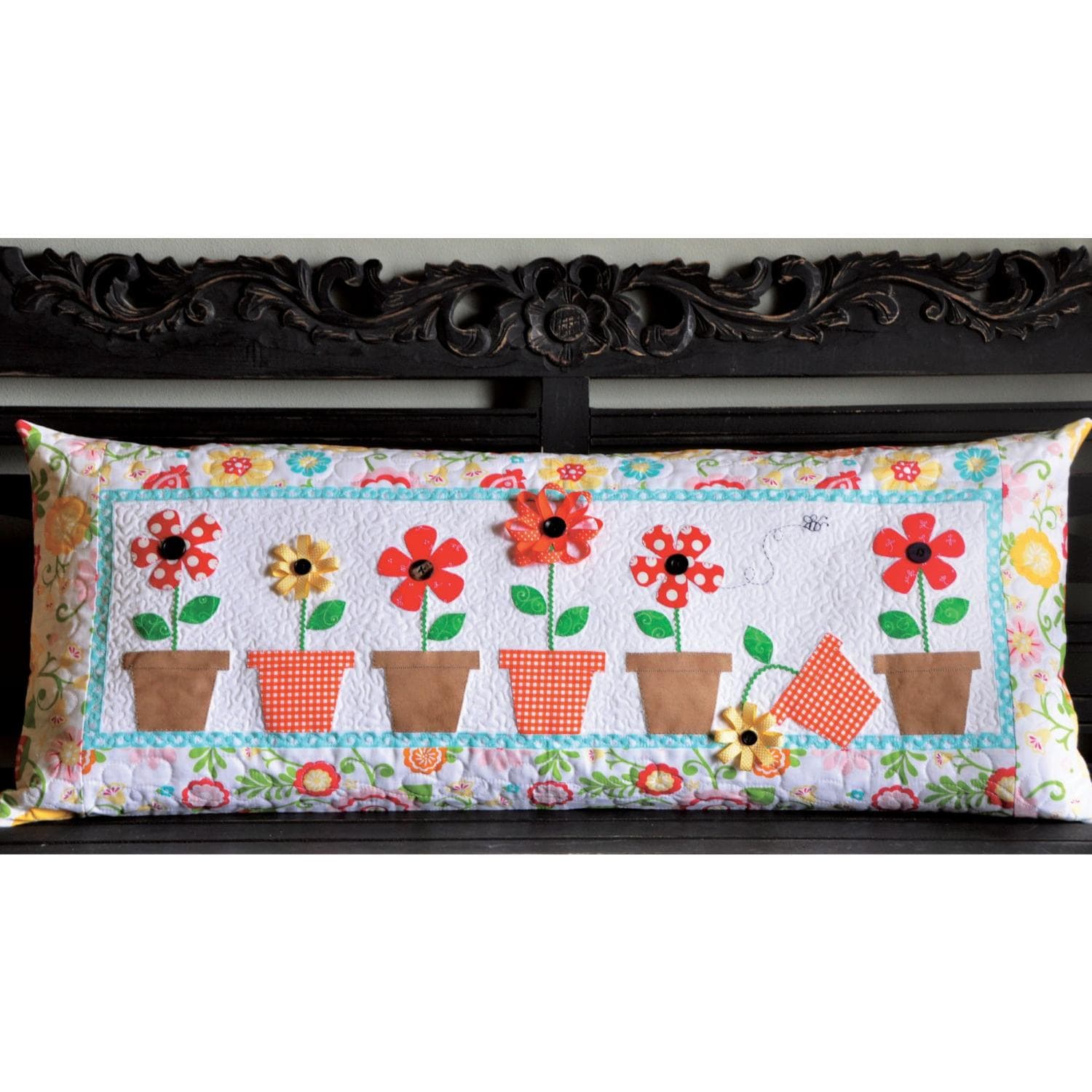 Kimberbell Bench Pillow Kit May Flower – Stitchin Heaven