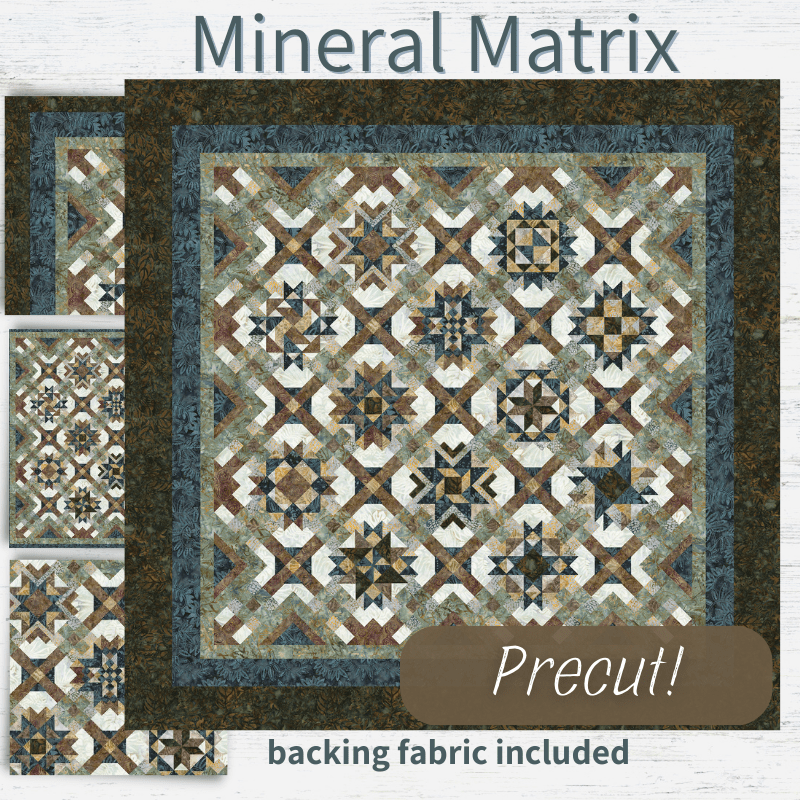 Precut! Mineral Matrix Block of the Month - Begins September 2024 P-MINERAL-SEP24
