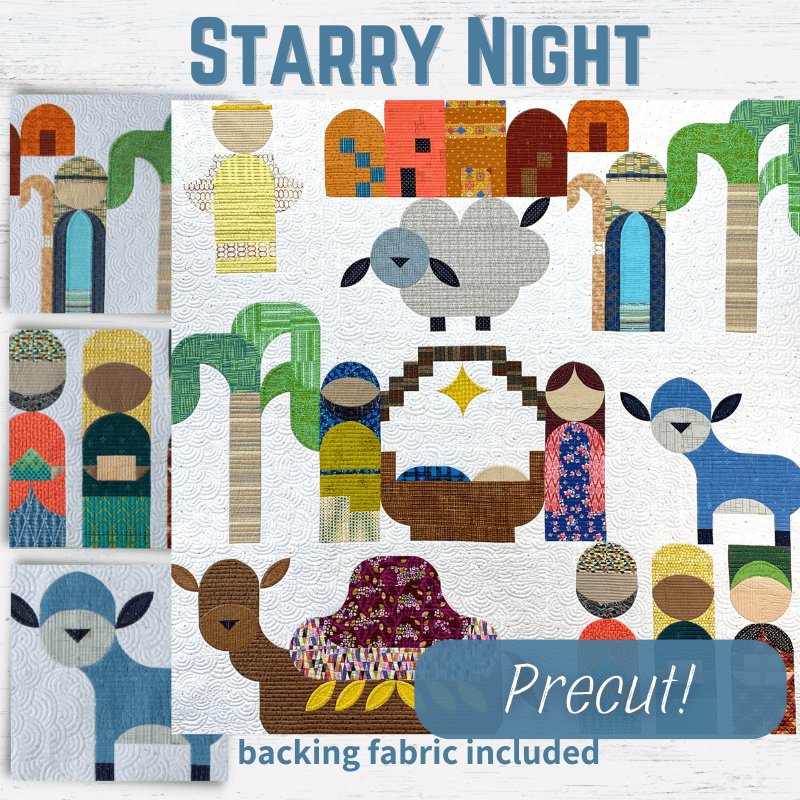 Precut! Starry Night Block of the Month - Begins July 2024 P-STARRY-JUL24