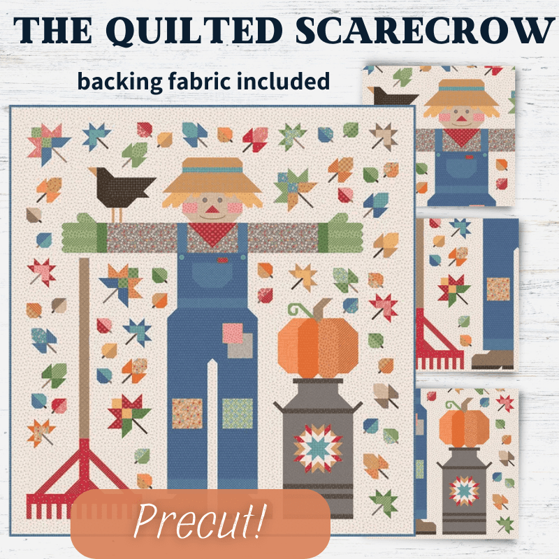 Quilted Scarecrow Block of the Month - Begins August 2024 SCARECROW-AUG24