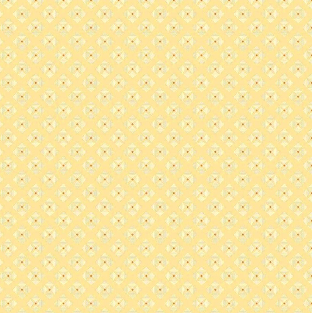 Bee Basics - Stitched Flower Yellow C6409-YELLOW