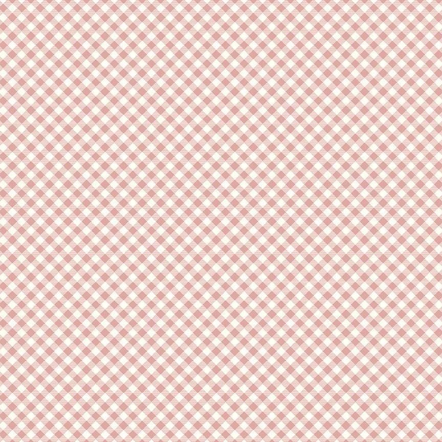 BloomBerry - Gingham Dusty Rose C14607-DUSTYROSE