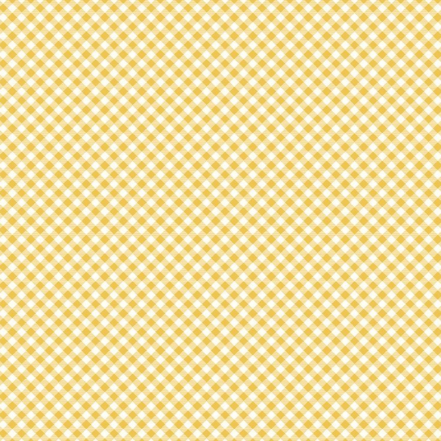 BloomBerry - Gingham Yellow C14607-YELLOW