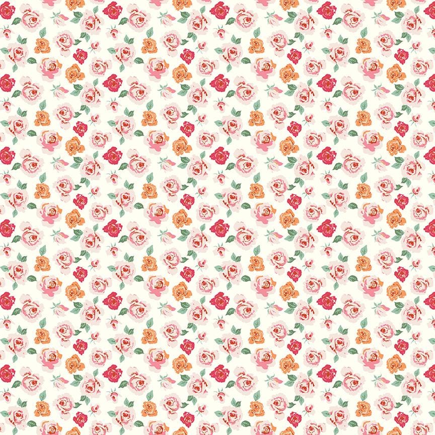 BloomBerry - Tiny Roses Cream C14601-CREAM