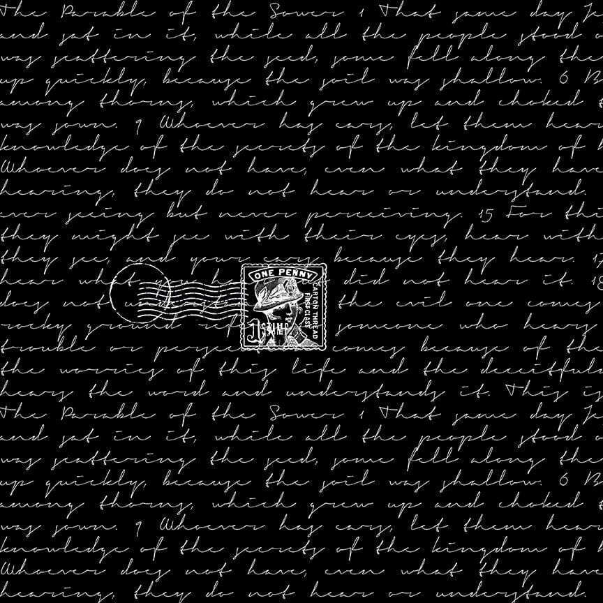 Sew Journal - Sewer Parable Text Black – Stitchin Heaven