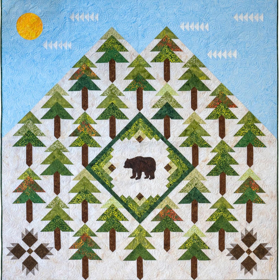 Kodiak in the Woods Quilt Pattern P912338