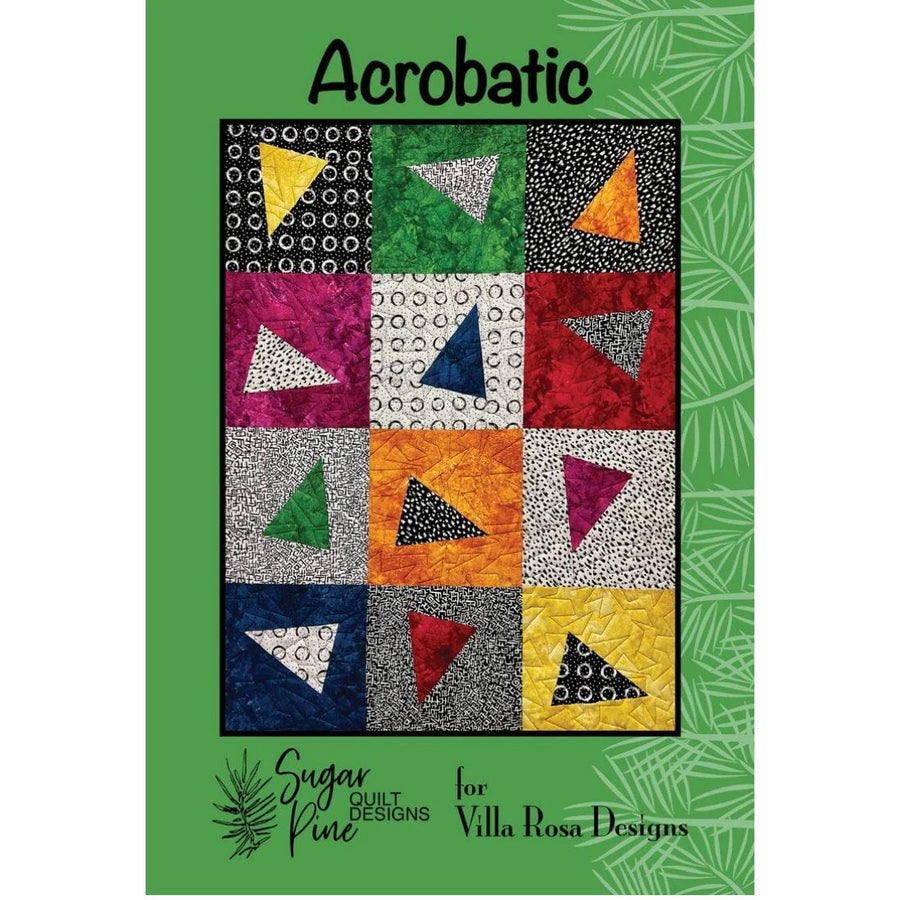 Sugar Pine for Villa Rosa Designs - Acrobatic Quilt Pattern 609670632247