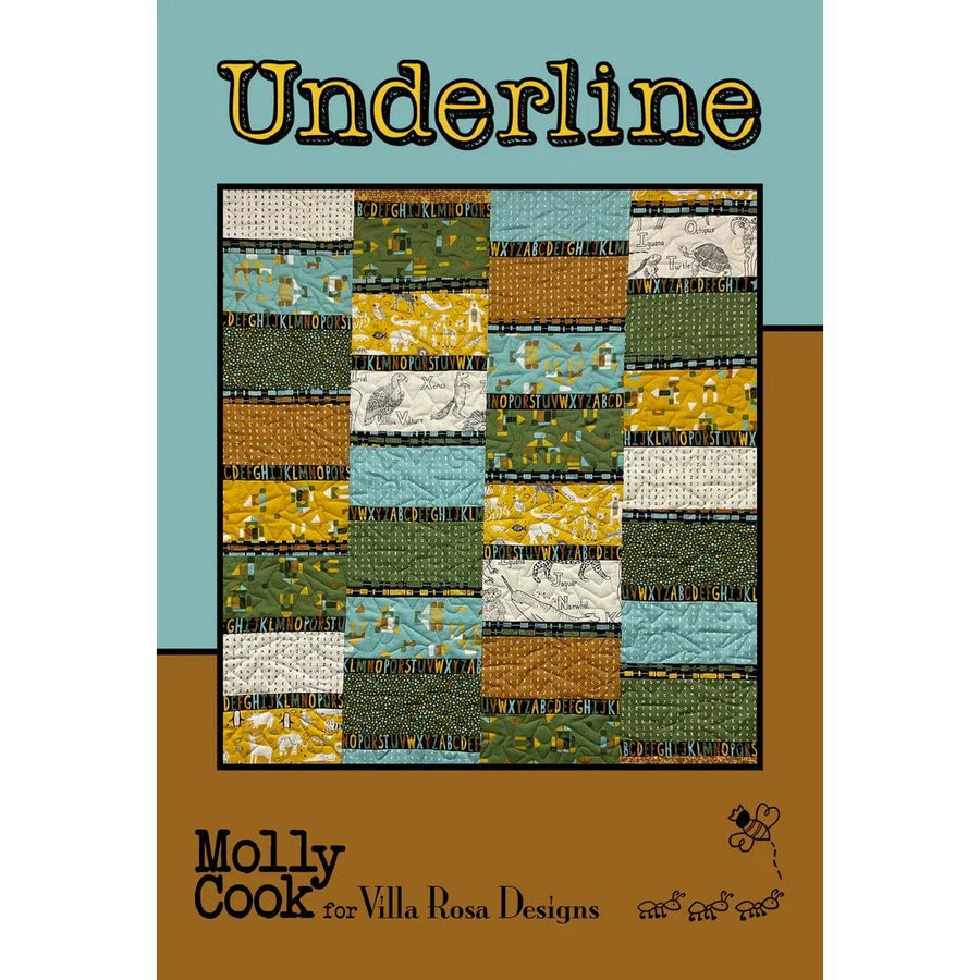 Underline Pattern - Molly Cook for Villa Rosa Designs 609670632285