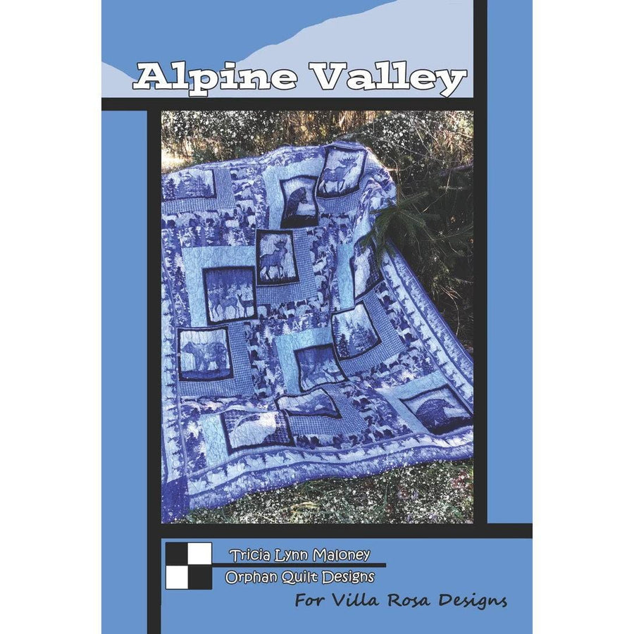Villa Rosa Postcard - Alpine Valley Quilt Pattern 729859663470