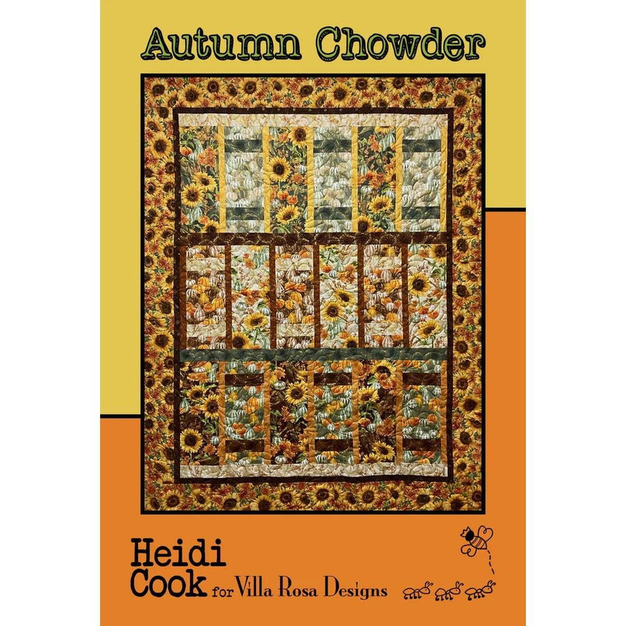 Villa Rosa Postcard - Autumn Chowder Quilt Pattern 729859663494