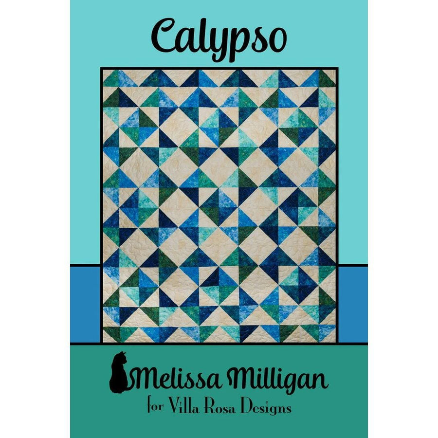 Villa Rosa Postcard - Calypso Quilt Pattern 729859663517
