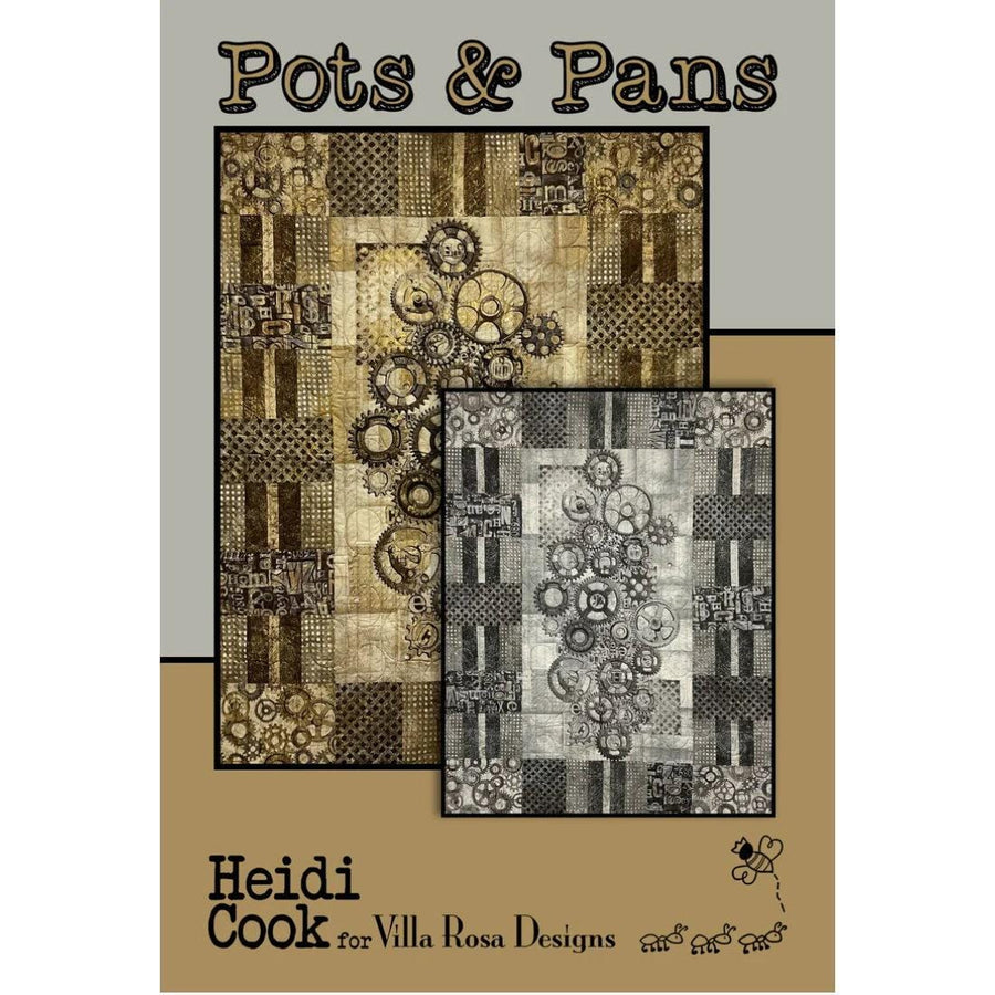 Villa Rosa Postcard - Pots and Pans Quilt Pattern 609670632094