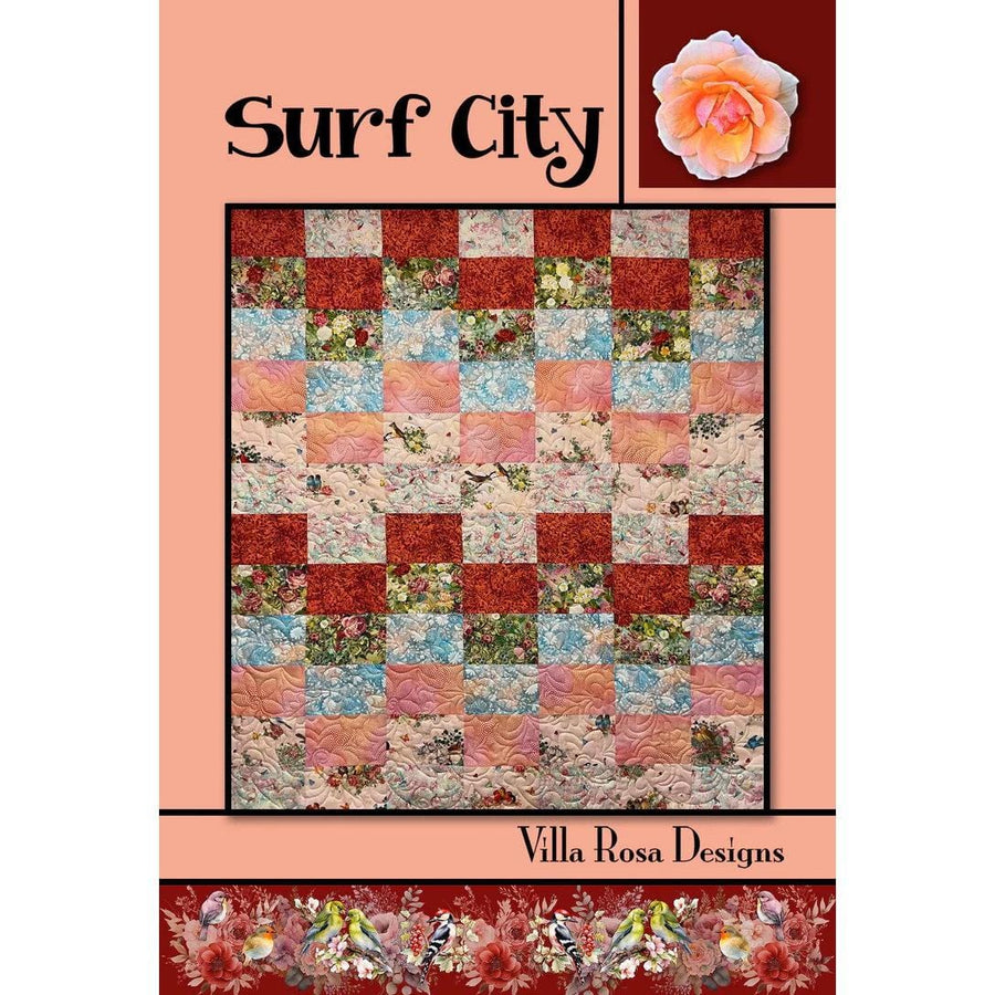 Villa Rosa Postcard - Surf City Quilt Pattern 729859663500
