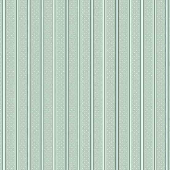 Petit Point - Stripe Teal Andover Fabrics/CIT 