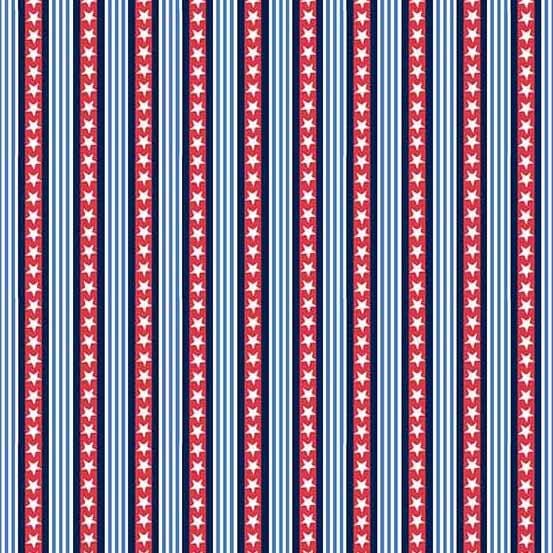 Stars & Stripes - Stars & Stripes Red Andover Fabrics/CIT 
