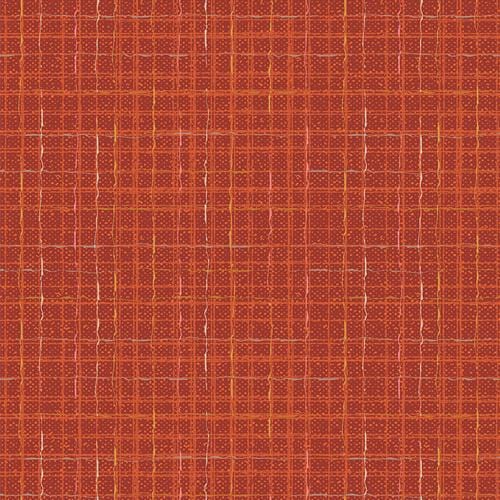 Checkered Elements Tweed Edition - Tweed Pimento Art Gallery Fabrics 