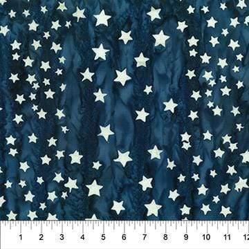 Bandana USA - Stars - Dark Blue Northcott 
