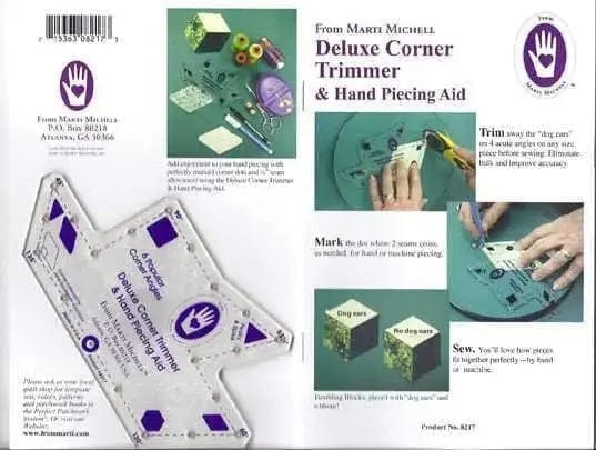 Deluxe Corner Trimmer  & Hand Piecing Aid BREWER 