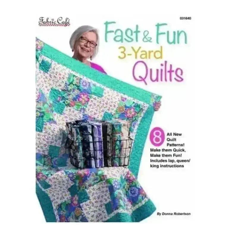 Fast & Fun 3-yard Quilts Book BREWER 