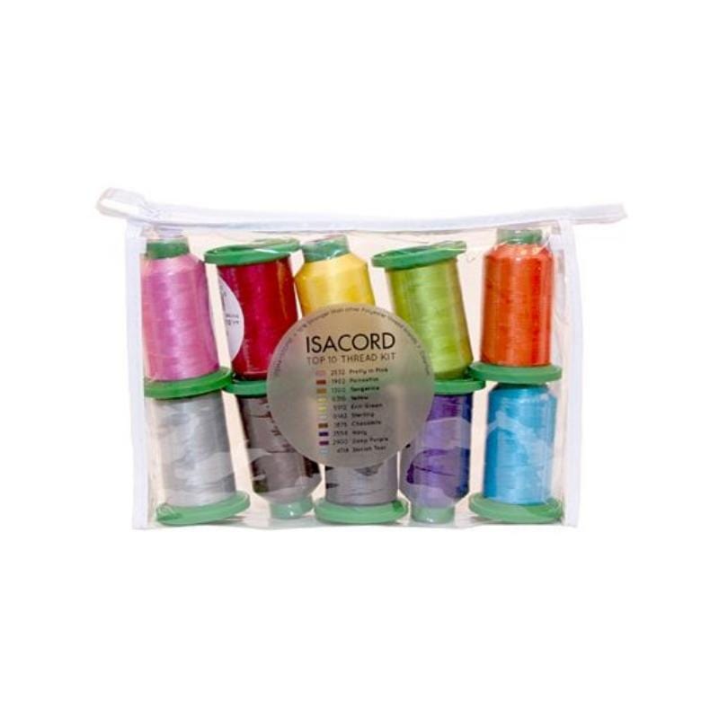 Isacord Top 10 Thread Kit BREWER 