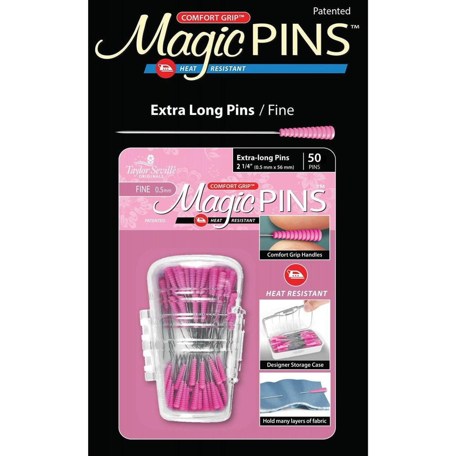 Magic Pins - Extra Long Fine 50pc BREWER 