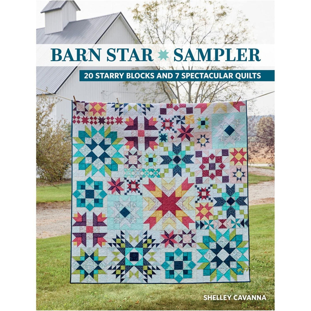 Shelly Cavanna's - Barn Star Sampler Pattern Book BREWER 