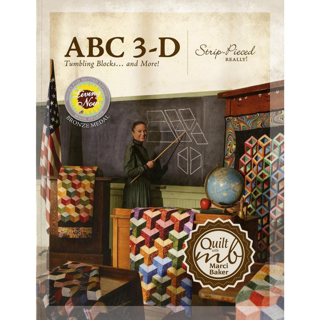ABC 3-D Tumbling Blocks and More! Pattern Book ABC007