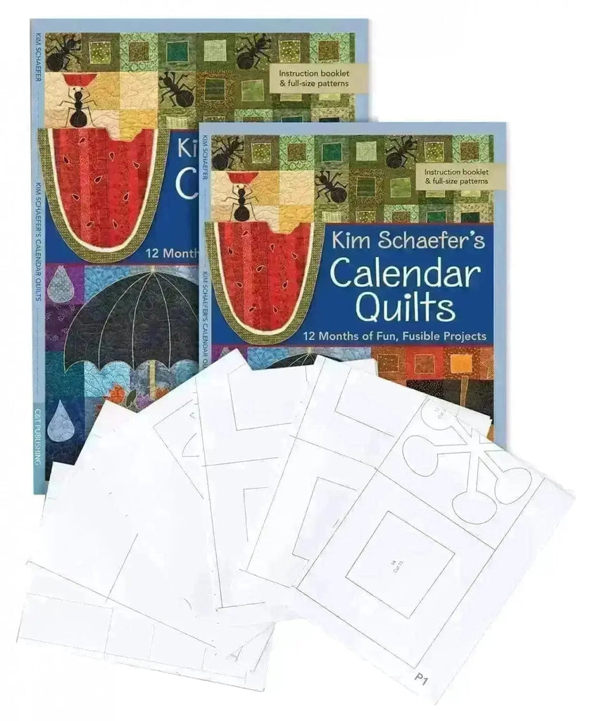 Calendar Quilts Book by Kim Schaefer freeshipping Stitchin Heaven