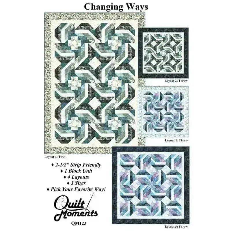 Changing Ways Quilt Pattern Checker Distributors 