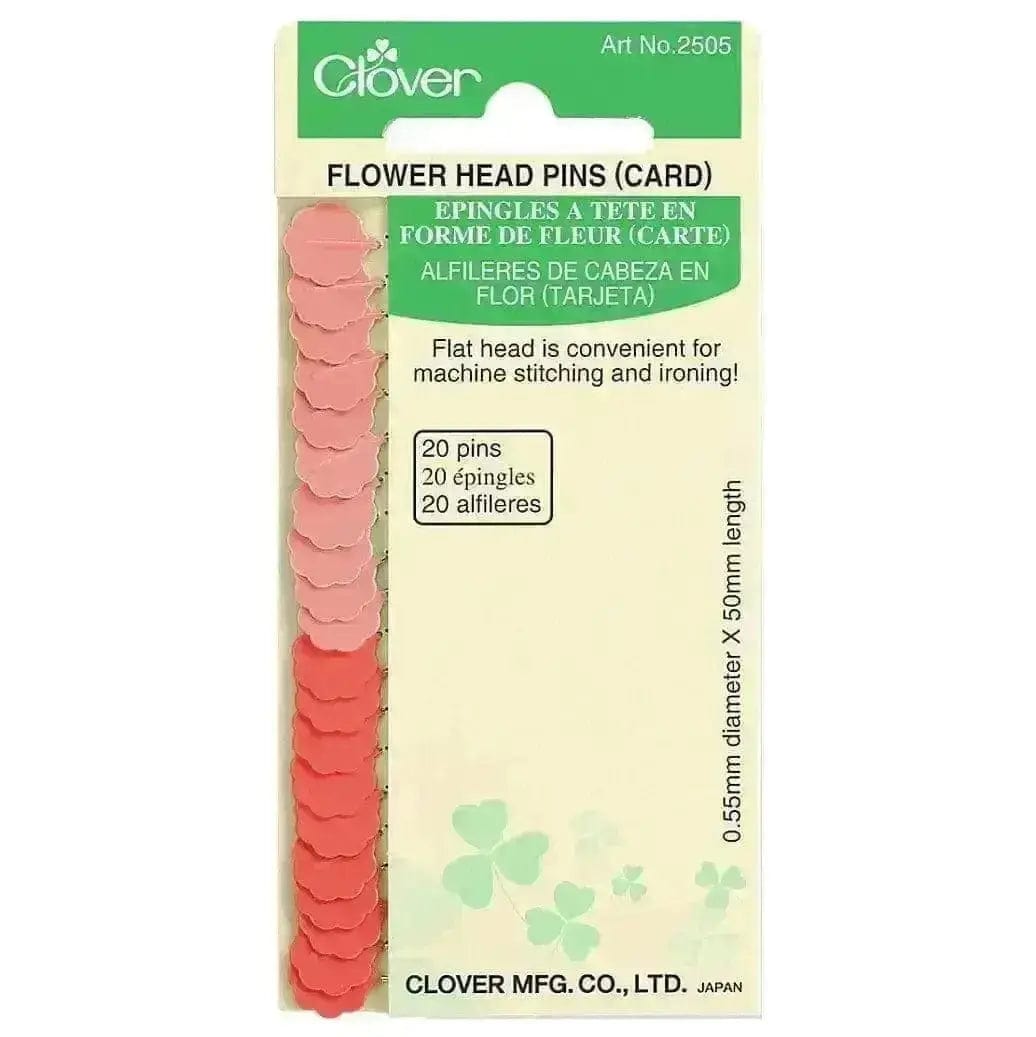 Clover Flower Head Pins - Card Checker Distributors 