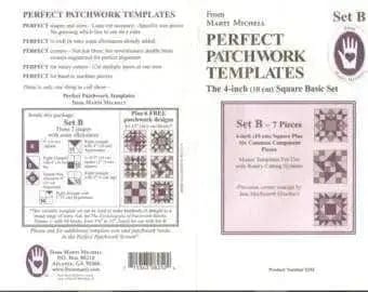 Perfect Patchwork Template Set B Checker Distributors 