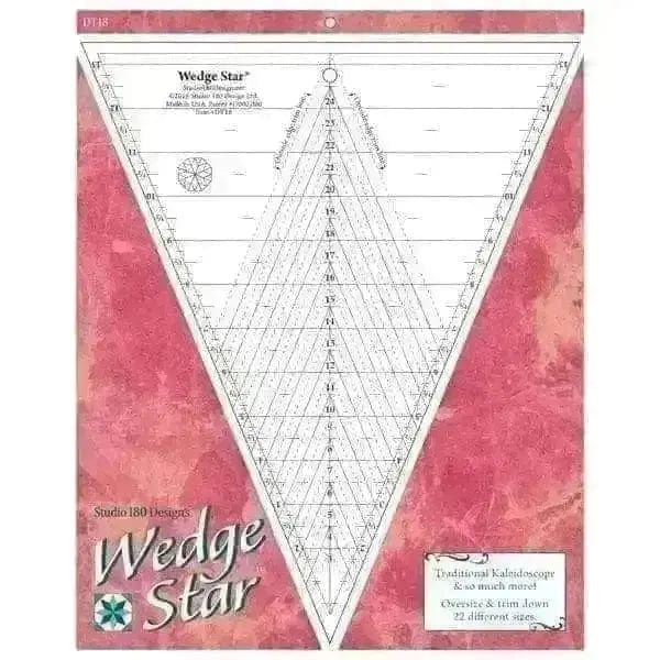 Wedge Star Tool / Ruler by Deb Tucker Studio 180 Design 