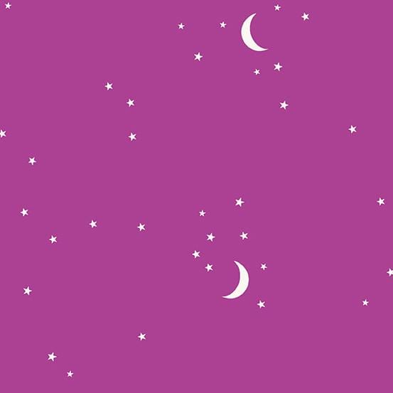 Moon and Stars - Mulberry Choice Fabrics 