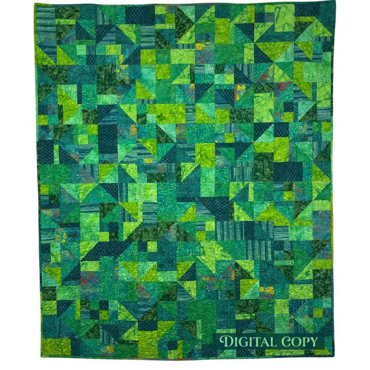Digital Download - Gumballs Quilt Pattern by Stitchin' Heaven IN HOUSE 
