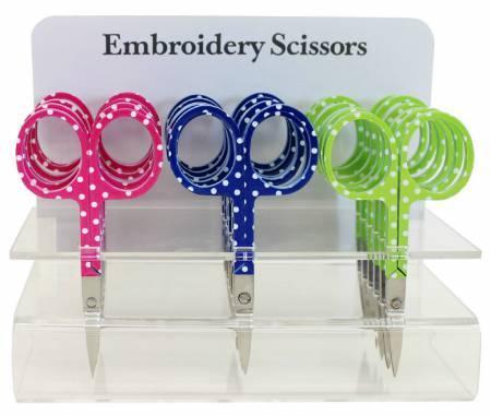 Embroidery Scissors White Dots Checker Distributors 