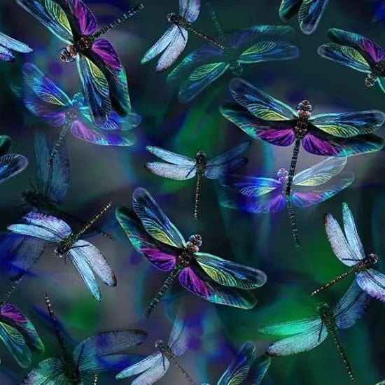 Garden Bliss - Dragonfly Dream Hoffman Fabrics/CIT 