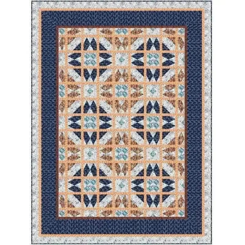 Charlotte's Lace in Journeys Fabric Quilt Kit CHRLTTLACE-QK