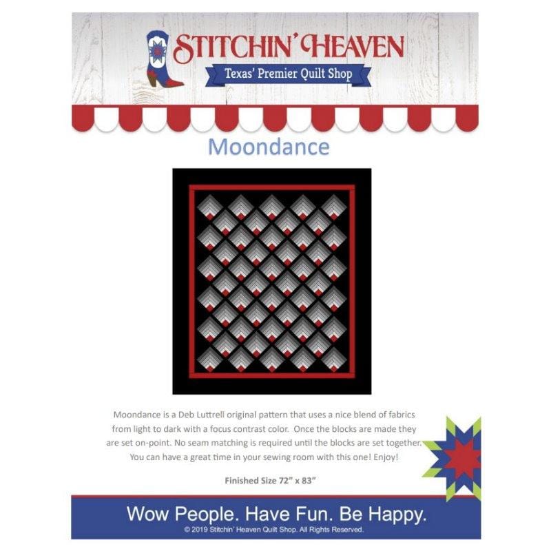 Digital Download - Moondance Pattern by Stitchin' Heaven IN HOUSE 
