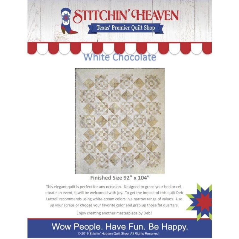 Digital Download - White Chocolate Pattern by Stitchin' Heaven IN HOUSE 
