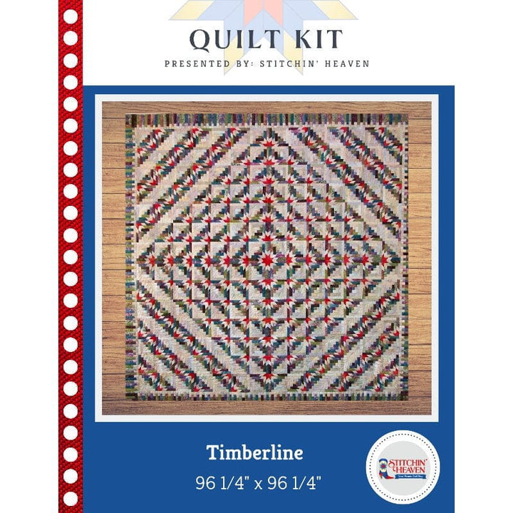 Timberline Log Cabin Quilt Kit IN HOUSE 